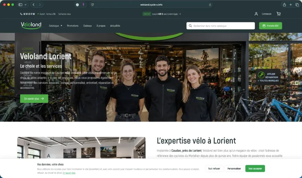 Bannière cookies RGPD pour PrestaShop : conforme CNIL, légère, sans tracker tiers