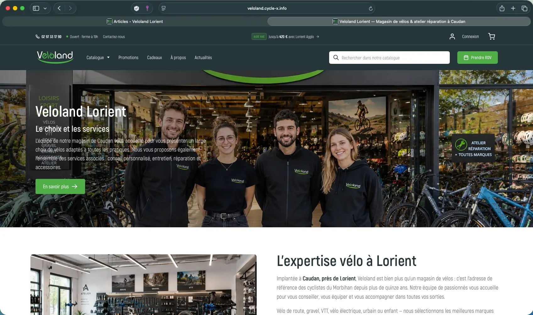 Veloland : le module socle qui orchestre l'écosystème PrestaShop d'un vélociste